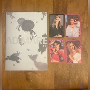 Nmixx ad mare album and twice preorder photocard bundle